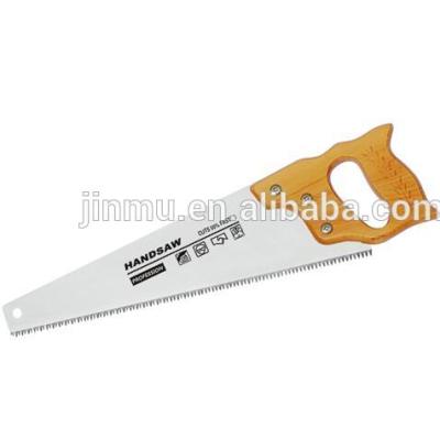 China Hot Sale 300-650mm Steel Wooden Steel Cutting Hand Saw With Wooden Handle for sale