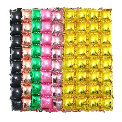 China Square Advertising Toy YH Foil Wall Background Balloon Birthday Decoration Four Tiers Backdrop Big Balloon for sale