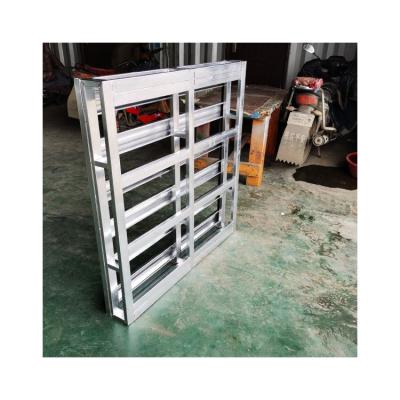 China Fully/Half-paved On All Sides/Customizable China Supplier Low Cost Post Galvanized Steel Box Pallet for sale