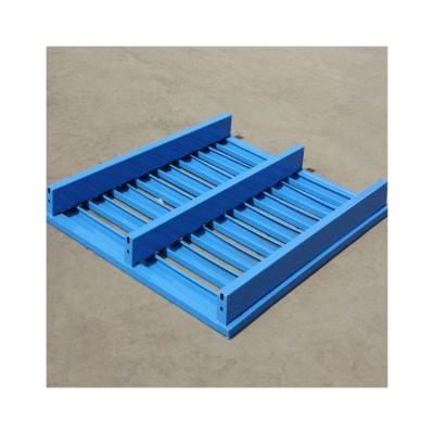 China Full Spread / Half Spread On Both Sides Reliable Quality Galvanized Two Sided Steel Box Rack Fork Pallet for sale