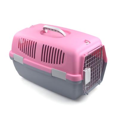 China Best Selling Plastic Air-stocked Dog 1-9Kgs Pet Carrier Travel Pet Carrier Flying Cage Small Plastic Box For Sale Outdoor for sale