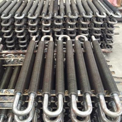 China Heater Parts High Frequency Welding Spiral Finned Tubes Solid Finned Tube for sale