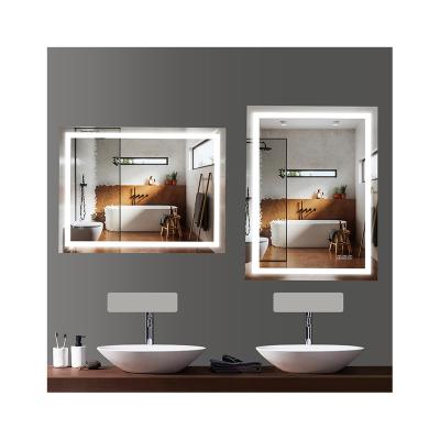 China Manufacturer Supplier Luminous 450*600 makeup mirror promise light shine led bathroom mirror mirror light for sale