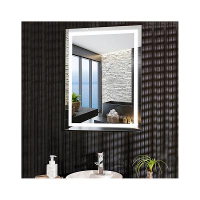 China Good Quality Touch Screen Bathroom Illuminated Led Defog Waterproof Mirror With Light Bathroom Mirror Lead Bath Mirror for sale