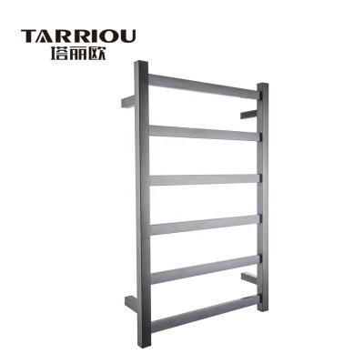 China TARRIOU Heater Heated Towel Rail Gunmetal Gray for sale