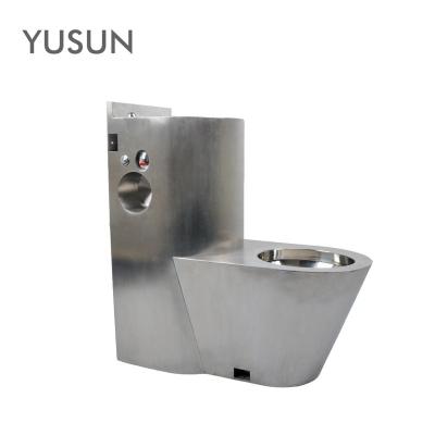 China Hidden Toilet Pan Prison Toilet And Sink Combination Tank Stainless Steel Combos for sale