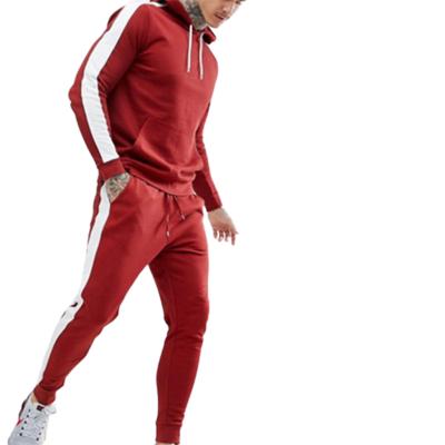 China Anti-UV Custom Jogger Mens Sweatsuit Tracksuit Mens Logo Tracksuit for sale