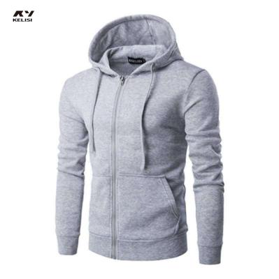 China QUICK DRY Mens Zippered Jacket Leisure Hooded Sports And Fitness Training Clothes Custom Logo for sale