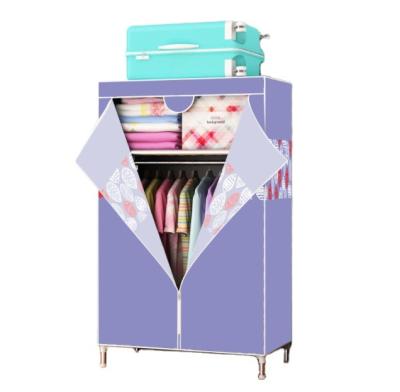 China Durable High Quality Bedroom Furniture Closet Organizer Simple Aluminum Wardrobe for sale