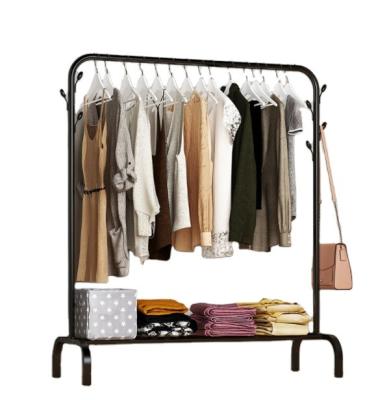 China Minimalist Outstanding Manufacturing Stainless Steel Metal Clothes Rack Single Hanger Cheaper for sale