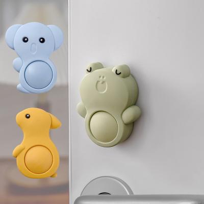 China Modern Hot Selling Finger Pinch Guard Baby Safety Gate Stopper Door Corner Edge Care Cute Animal Rotating Child Finger Protector for sale