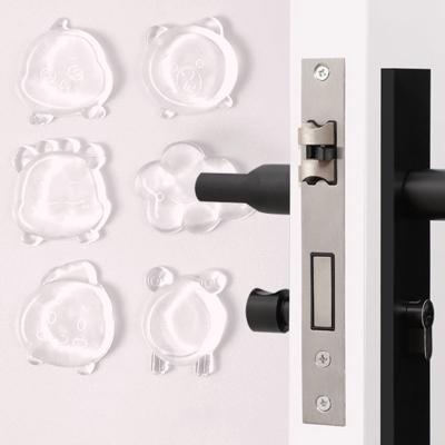 China Door Knobs Door Knob Wall Protector Shock Absorbing Door Stopper Wall Protector Silicone Wall Protectors for sale