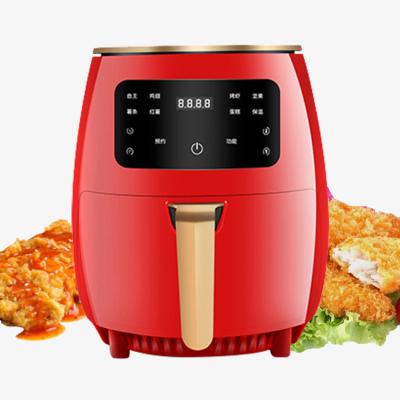 China Custom Toaster Oven Smart Air Fryer Logo Cooker Oil Free Electric 4.5L Mini Deep Digital The Power Household Hot Sale for sale