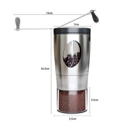 China Who respects the environment. 2022 New Style Easy Adjustable For Espress Portable Burr Manual Coffee Grinders for sale