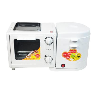 China 220V Household White Four in One Multifunctional Mini Electric Breakfast Machine for sale