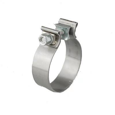 China High Quality Heavy Duty Pipe Clamp O 304 Stainless Steel Clamp Flange For Exhaust System for sale