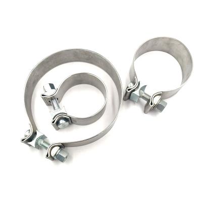 China Stainless Steel Exhaust Band Gasket Flange Muffler Pipes Connect Stainless Steel Flanges for sale