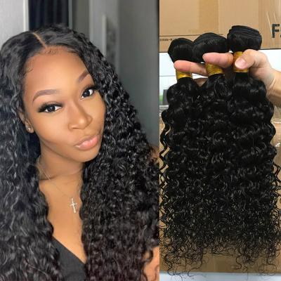 China No tangle & Peruvian Curly Hair Shedding Bundle With Closure , Kinky Curly Bundles Hair Didn't Align Cuticle Hair for sale