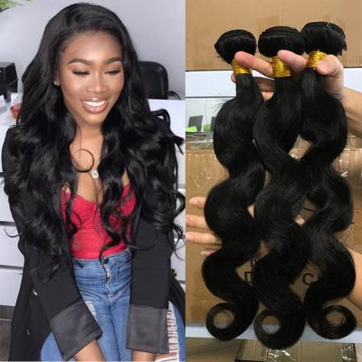 China No tangle & Factory Price 8-30inches 100% Virgin Human Body Wavy No Shedding Hair, Most Popular Wholesale Indian Hair Weave for sale