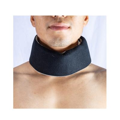 China Easy To Wear Products Black Rectangle Mesh Neck Support Collar Top Selling Lightweight Brace for sale