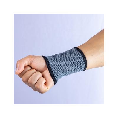 China Wholesale Price Breathable Ash Cylindrical Warm and Breathable Nylon Rubber Band Wrist Brace Support Wristband for sale