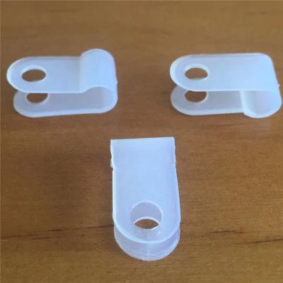 China R Type Plastic Nylon Plastic Clamp Plastic Cable Clamp for sale