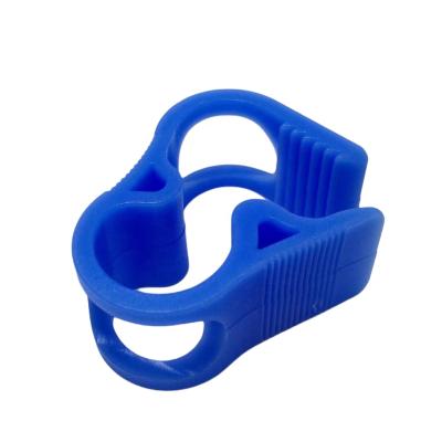 China Medical Adjustable Hose Clip Tube Plastic Pipe Pinch Robert Clamp for sale