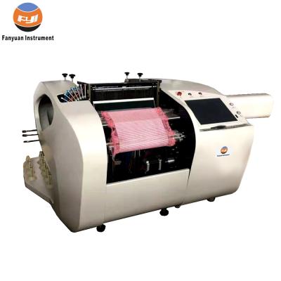 China Fully Automatic Fabric Lab Fabric Swatch Weaving Machine Rapier Sample Loom DW598 Series for sale