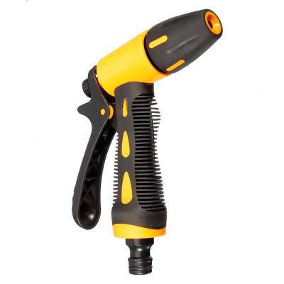 China 0.6 Inch Male Portable Water Pipe Sprayer Water Hose Nozzle Trigger Spray Gun Automatic Washing Tool Floor Outdoor Car Garden Tool Male for sale