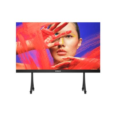 China HD 136 Inch P1.56 Indoor Outdoor Full Color Smart Touch LED TV Interactive Billboard Price For Sale for sale