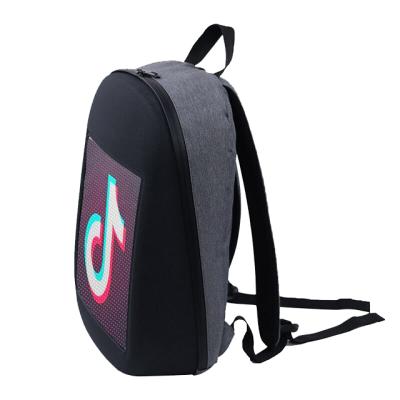 China Outdoor LED Display Fashionable Outdoor LED Display Backpack Advertising Message Mobile Backpack Screen for sale