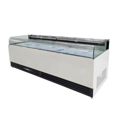 China Commercial Single-temperature Supermarket Display Refrigerator Refrigeration Equipment Meat Display Refrigerator Showcase Cooler for sale