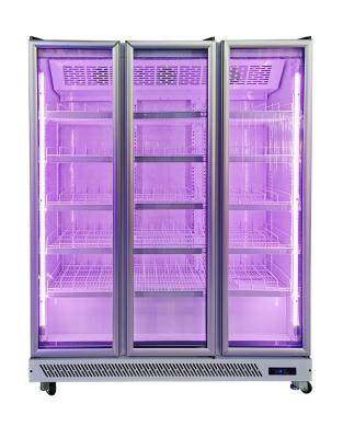 China Single-Temperature Upright Beer Cooler Glass Door for sale