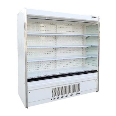 China Single-temperature Commercial Supermarket Refrigerator Multi Decks Freezer Showcase Fruit Drinks Refrigerator Fridge for sale