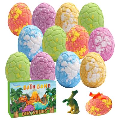 China Amazon Hit Bubble Egg Fizzies Bubble Egg Fizzies Exotic Scented Organic Basic Cleaning Surprise Dino Toy Inside Dinosaur Bath Bombs for Kids for sale