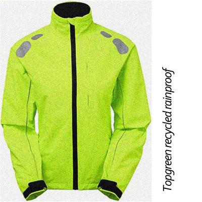 China Breathable mechanical 100%TOPGREEN poly stretch (150*150) bonded with TPU print with waterproof softshell recycled polyester and breathable for sale