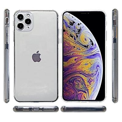 China Anti-drop Customized Shockproof Transparent Clear TPU Soft Shell Phone Case For XR 11 12pro 12 xs max. for sale