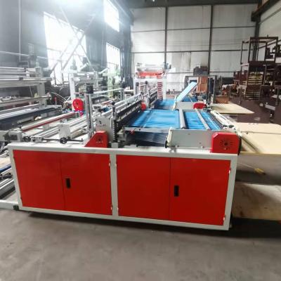 China food & Beverage Factory Hot Sealing&Cold Side Cutting Plastic Bag Making Machine for sale