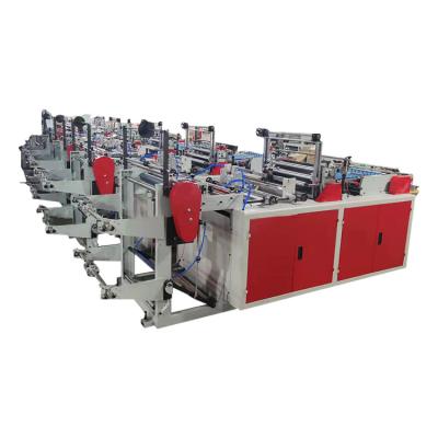 China food & High Speed ​​Beverage Plant BOPP OPP Easy Operate T Shirt Bag Shopping Plastic Bag Making Machine for sale