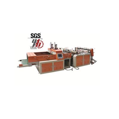 China High Speed ​​Shopping Bag Hot Sealing Cutting Plastic Bag Making Machine Price Shopping Bag Forming Machine for sale