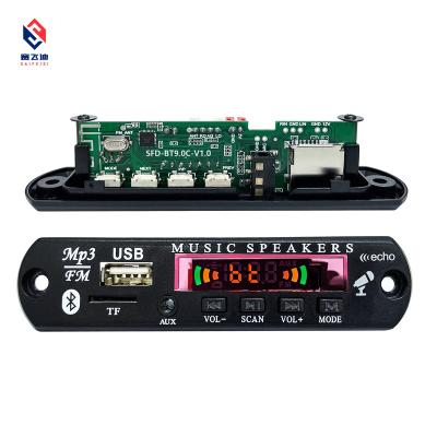 China Board MP3 Decoder Panel MP3 WMA WAV Music Player Decoding 12V AUX Car Audio Module. record from USB TF FM for sale