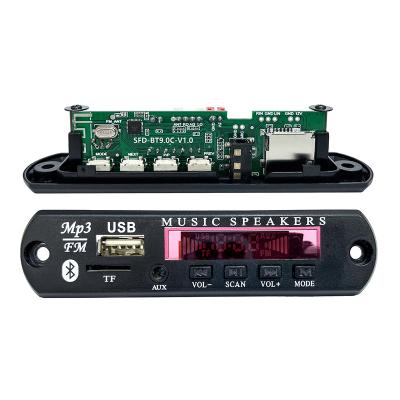 China Best Selling Portable Blue Tooth FM USB Car Player Module Radio PCBA PCBA Wireless BT Blue Tooth Best Resume With MP3 SD Card Decoder Board for sale