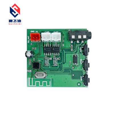 China Blue Resume Tooth USB TF Fm Radio MP3 With Amplifier Decoder Panel Radio Module Audio Board for sale