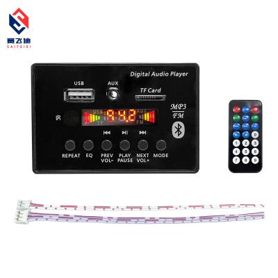 China AUX audio sound equipment. Wholesale (Optional) USB Tooth FM TF Radio MP3 Player Board Module Decoder Blue FM Radio Factory for sale