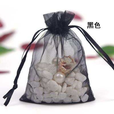 China Wholesale Osagen Fabric Drawstring Organza Gift Bag Jewelry Favor Pouches Mesh Candy Bags for sale