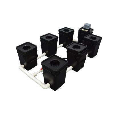 China 6 bucket 6 systems of 12 18 24 30 of 36pots RDWC hydroponics buckets for sale