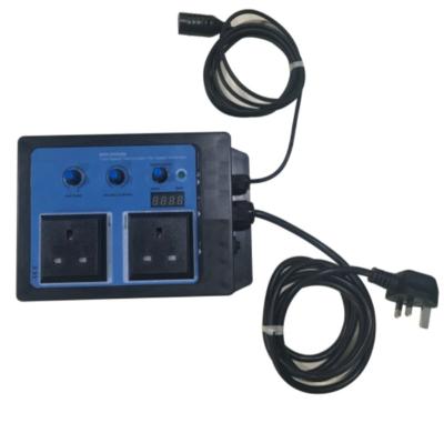 China UK Household Climate Fan Controller For Hydroponics Control Indoor Temperature for sale