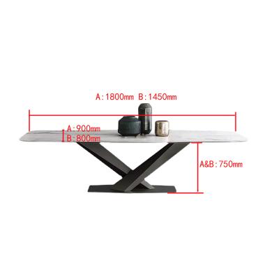 China Kindergarten One-piece structure rack tripod disassembly and transport durable carbon steel restaurant Nordic dining tables for sale