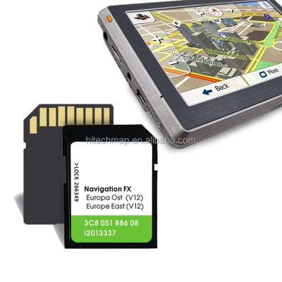 China Plastic Oriental Rns 310 V12 Ost Maps Navigation SD Memory Card For Volkswagen Map for sale