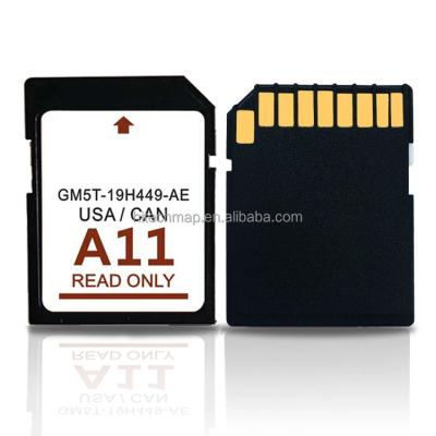 China Plastic Custom Memory Card Cid SD Card For Car Gps FORD A11 NAVI MAP for sale